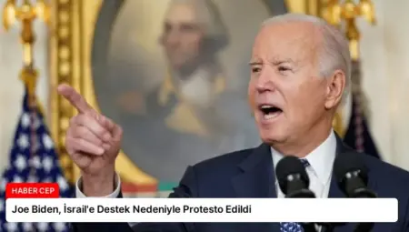 Joe Biden, İsrail’e Destek Nedeniyle Protesto Edildi