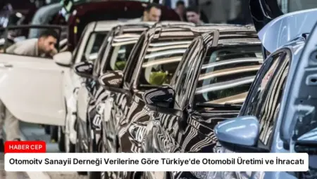 Otomoitv Sanayii Derneği Verilerine Göre Türkiye’de Otomobil Üretimi ve İhracatı