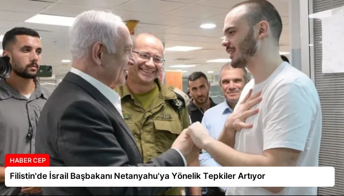Filistin’de İsrail Başbakanı Netanyahu’ya Yönelik Tepkiler Artıyor