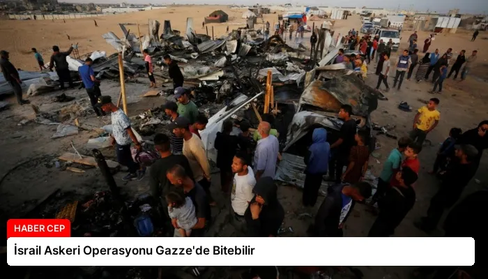 İsrail Askeri Operasyonu Gazze’de Bitebilir