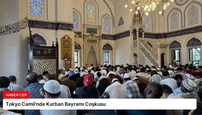 Tokyo Camii’nde Kurban Bayramı Coşkusu
