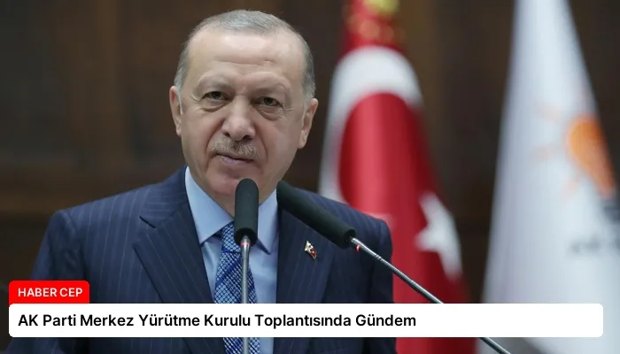 AK Parti Merkez Yürütme Kurulu Toplantısında Gündem