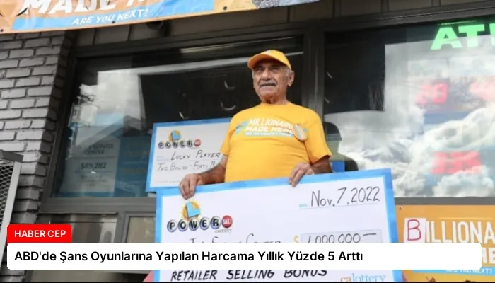 ABD’de Şans Oyunlarına Yapılan Harcama Yıllık Yüzde 5 Arttı
