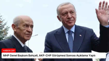 MHP Genel Başkanı Bahçeli, AKP-CHP Görüşmesi Sonrası Açıklama Yaptı