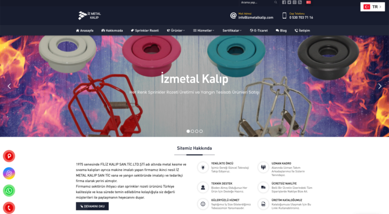 İz Metal Kalıp: Yangın Güvenliğinde Yüksek Kalite ve Güvenin Adresi