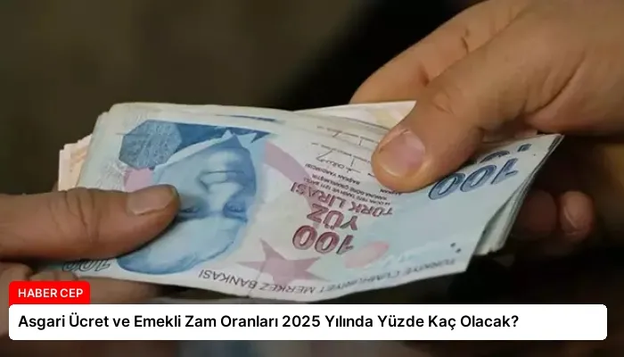 Asgari Ücret ve Emekli Zam Oranları 2025 Yılında Yüzde Kaç Olacak?