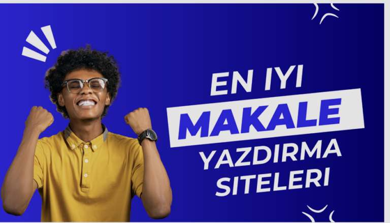 En İyi 5 Makale Yazdırma Sitesi
