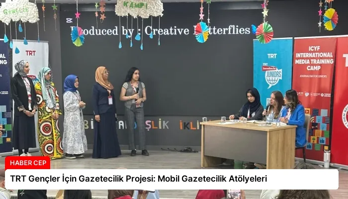 TRT Gençler İçin Gazetecilik Projesi: Mobil Gazetecilik Atölyeleri