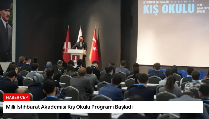 Milli İstihbarat Akademisi Kış Okulu Programı Başladı