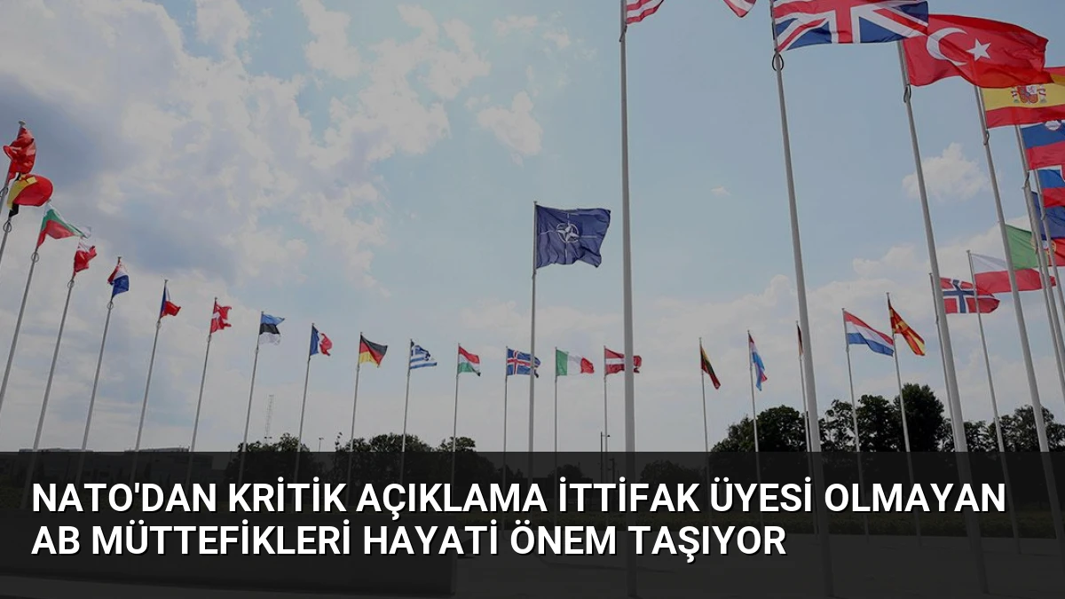 NATO’dan Kritik Açıklama İttifak Üyesi Olmayan AB Müttefikleri Hayati Önem Taşıyor