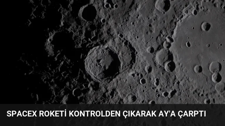 SpaceX Roketi Kontrolden Çıkarak Ay’a Çarptı