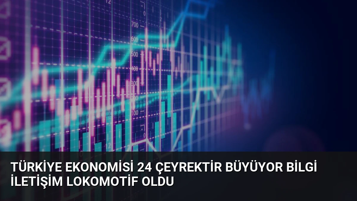 Türkiye Ekonomisi 24 Çeyrektir Büyüyor Bilgi İletişim Lokomotif Oldu