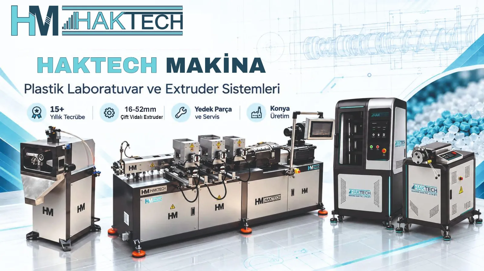 HAKTECH Makina | Plastik Laboratuvar ve Ekstruder Makineleri